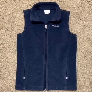 Kids Columbia Fleece Vest NWOT